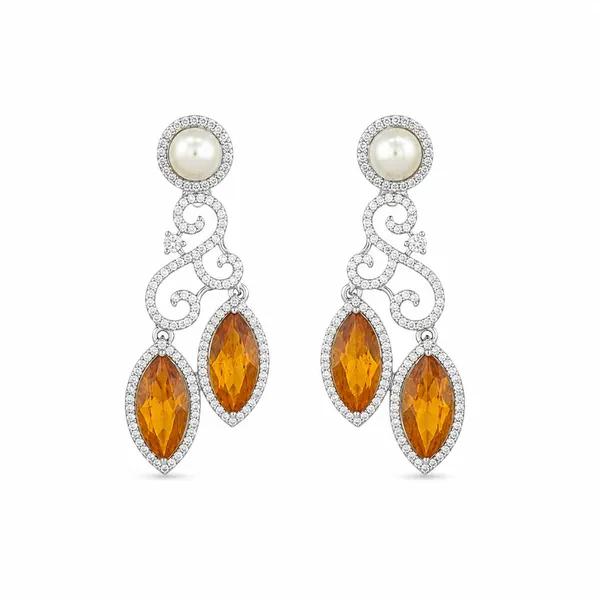 The_Aurelia_Amber_Cascade_Earrings_Default_Title