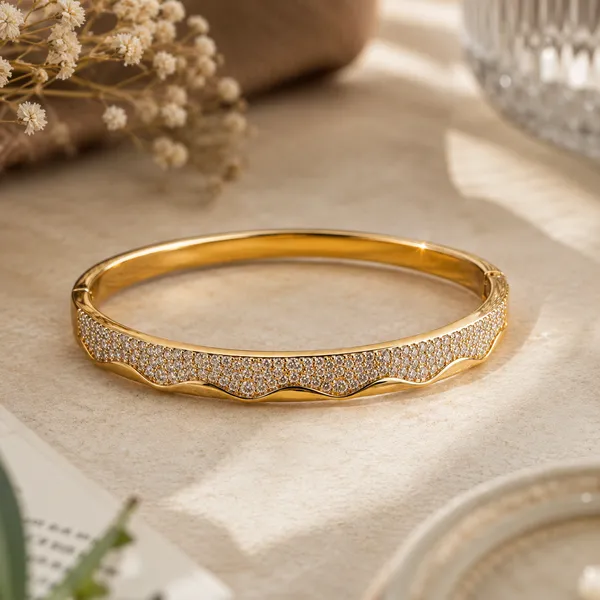 Sienna_Cz_Wave_Bracelet_Default_Title