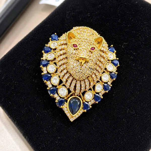 Royal_Lion_Statement_Brooch_With_Sapphire_Blue_Amp_Polki_Style_Stones_Default_Title