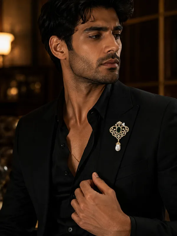 Regal_Emerald_Pearl_Drop_Brooch_Default_Title