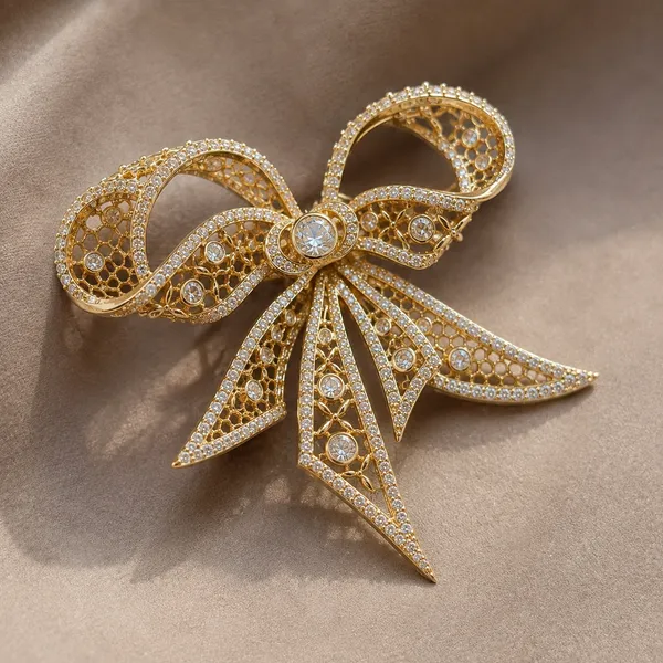 Bow_Cz_Statement_Brooch_Default_Title