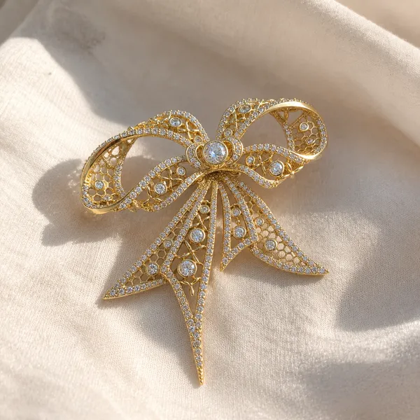 Bow_Cz_Statement_Brooch_Default_Title