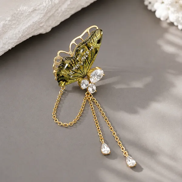 Enchanted_Green_Butterfly_Chain_Brooch_Default_Title