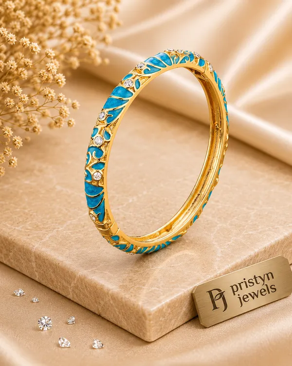 Baby_Blue_Enamel_Bangle_Default_Title