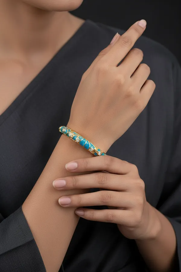 Baby_Blue_Enamel_Bangle_Default_Title