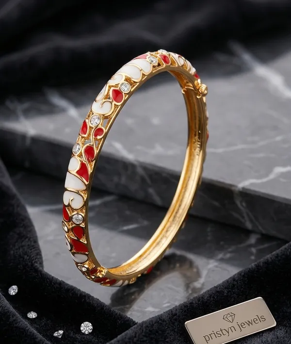 Red_Enamel_Bangle_Default_Title