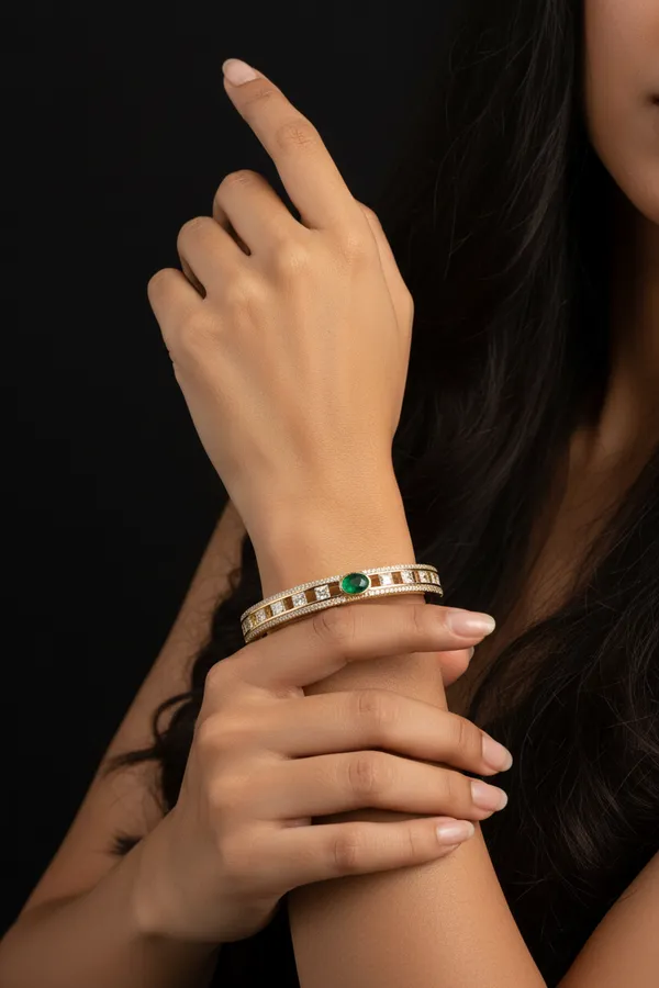 Emerald_Majesty_Cz_Bracelet_Default_Title