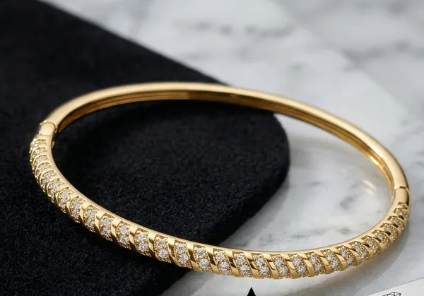 Twisted_Sparkle_Cz_Bracelet_Default_Title