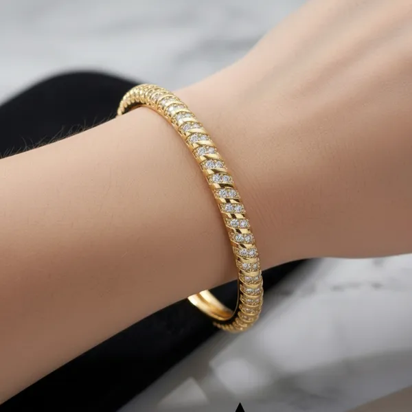 Twisted_Sparkle_Cz_Bracelet_Default_Title