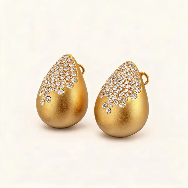 Teardrop_Stud_Earrings_With_Clear_Stone_Detailing_|_Gold_Tone_/_Clear