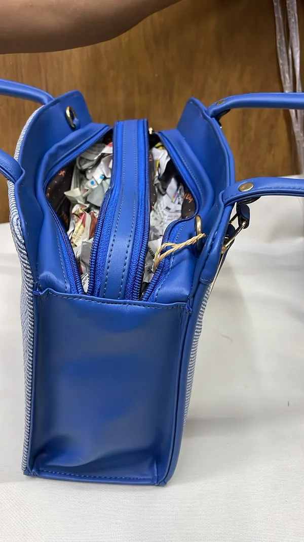Blue_Pu_Leather_Structured_Handbag_For_Women