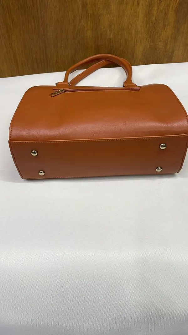 Brown_Pu_Leather_Structured_Handbag_For_Women
