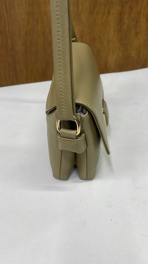 Khaki_Pu_Leather_Crossbody_Sling_Bag_For_Women