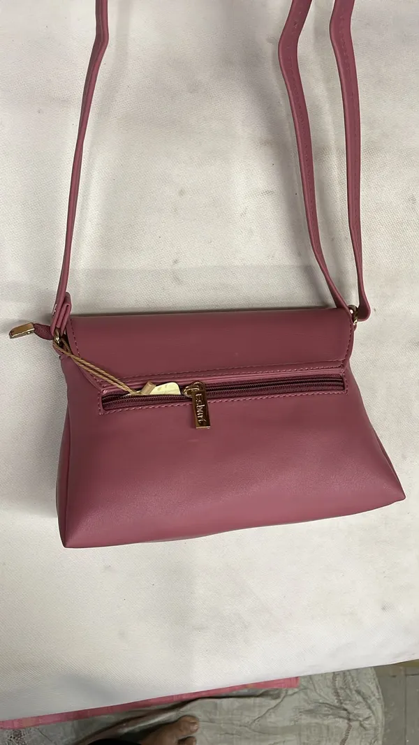 Pink_Pu_Leather_Crossbody_Sling_Bag_For_Women