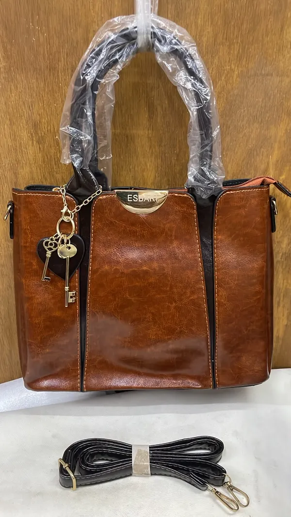 Brown_Pu_Leather_Tote_Bag_For_Women