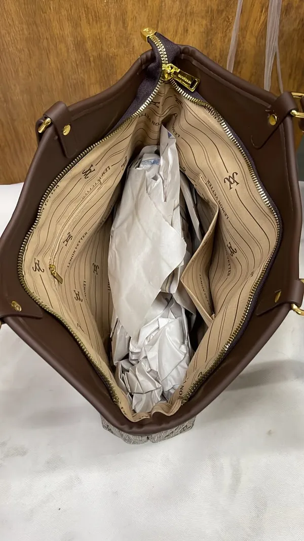 Beige_Pu_Leather_Tote_Bag_For_Women
