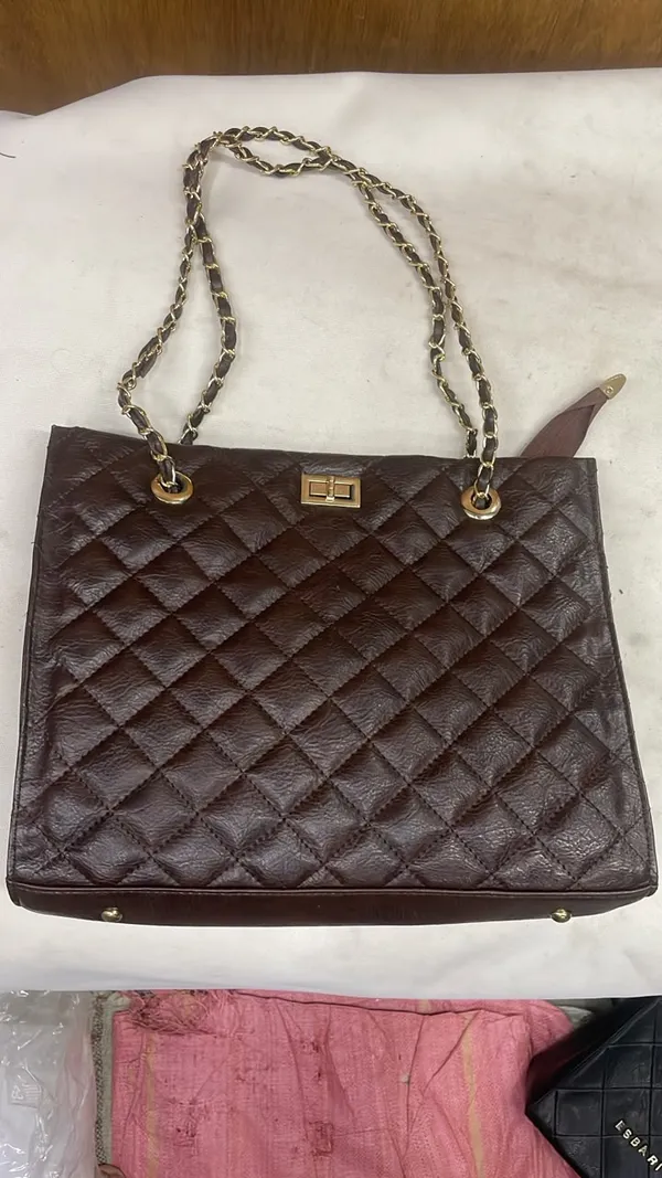 Brown_Pu_Leather_Quilted_Shoulder_Bag_For_Women