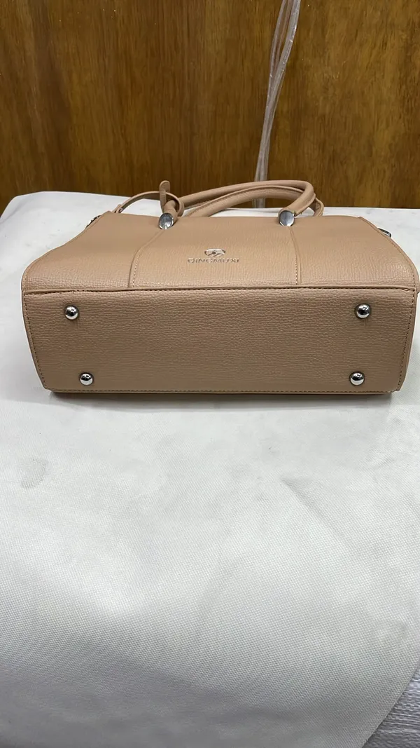 Beige_Pu_Leather_Textured_Structured_Handbag_For_Women