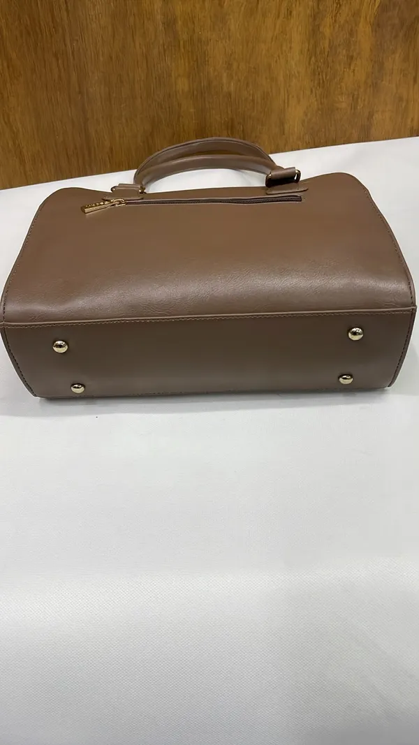Brown_Pu_Leather_Structured_Handbag_For_Women