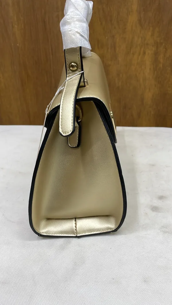 Beige_Pu_Leather_Textured_Structured_Handbag_For_Women
