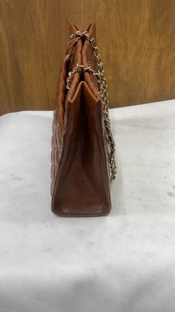 Brown_Pu_Leather_Quilted_Shoulder_Bag_For_Women