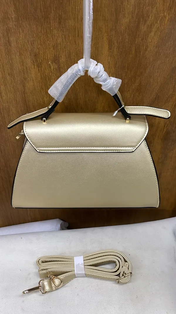 Beige_Pu_Leather_Textured_Structured_Handbag_For_Women