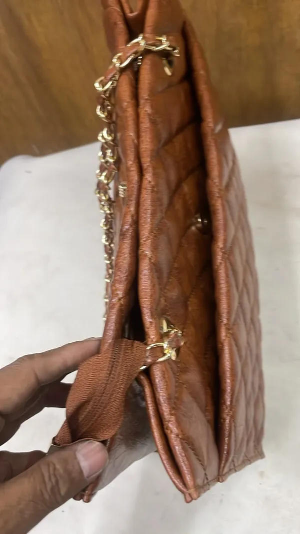 Brown_Pu_Leather_Quilted_Shoulder_Bag_For_Women