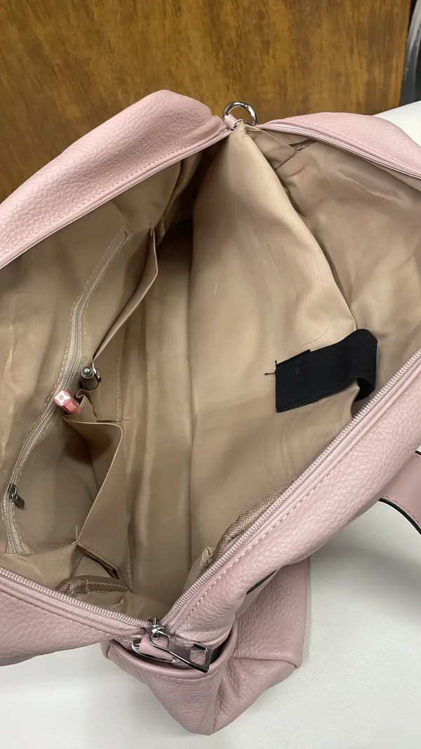 Pink_Pu_Leather_Handheld_Handbag_For_Women