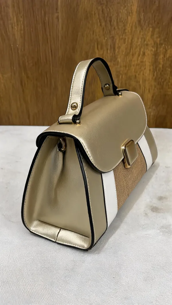 Beige_Pu_Leather_Textured_Structured_Handbag_For_Women