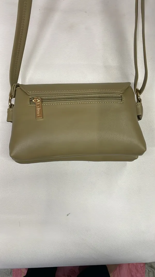 Khaki_Pu_Leather_Crossbody_Sling_Bag_For_Women