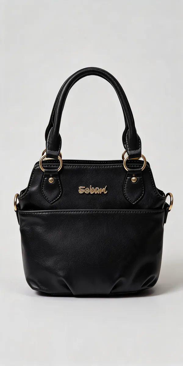 Black_Pu_Leather_Tote_Bag_For_Women