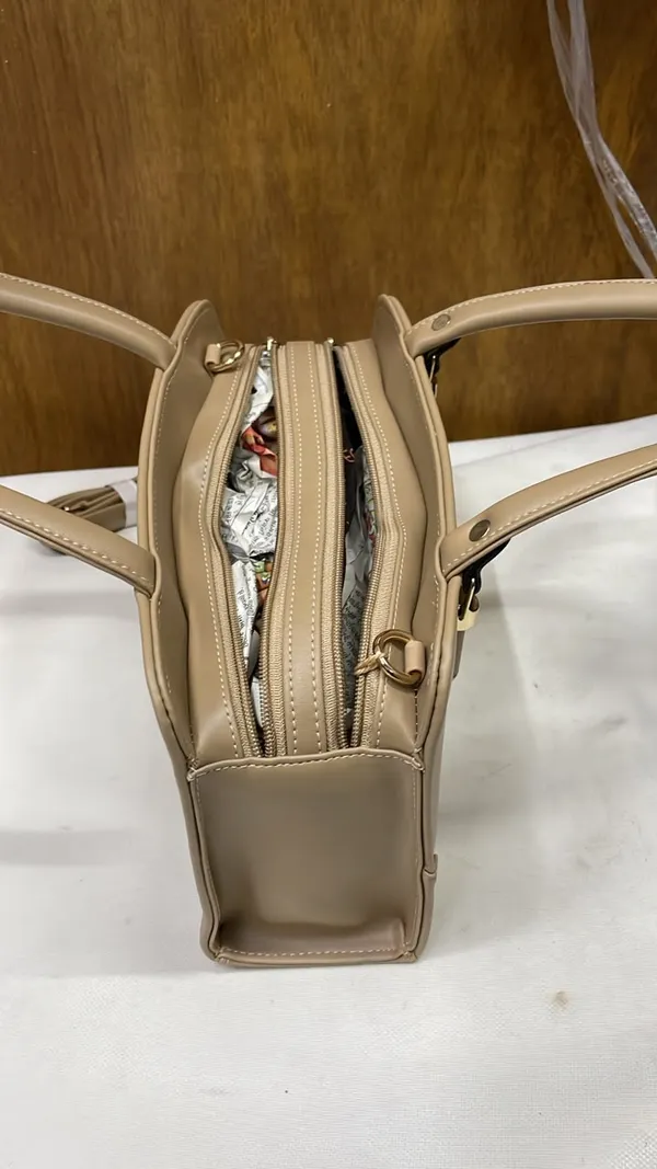 Beige_Pu_Leather_Structured_Handbag_For_Women