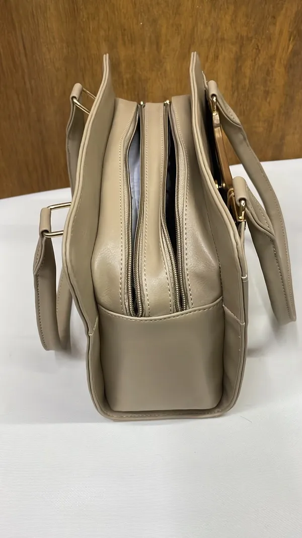 Beige_Pu_Leather_Structured_Handbag_For_Women