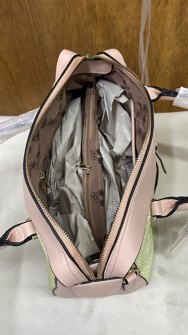 Pink_Pu_Leather_Textured_Structured_Handbag_For_Women