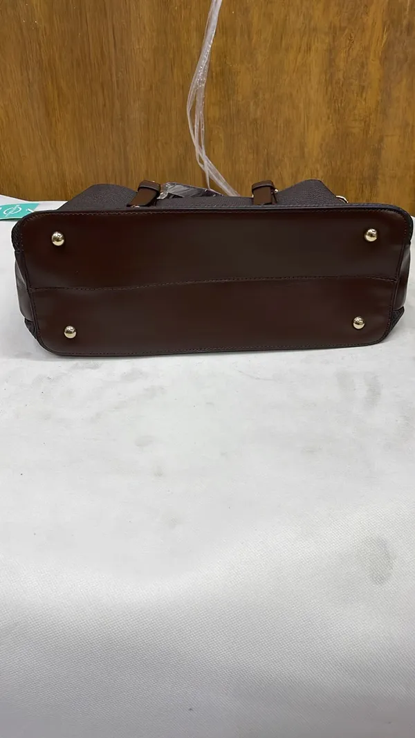 Brown_Pu_Leather_Structured_Tote_Bag_For_Women
