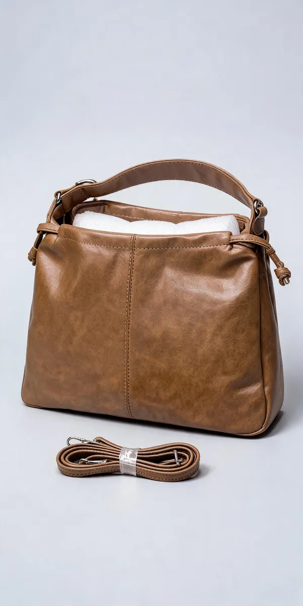 Brown_Pu_Leather_Shoulder_Bag_For_Women