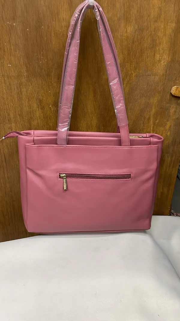 Pink_Pu_Leather_Tote_Bag_For_Women