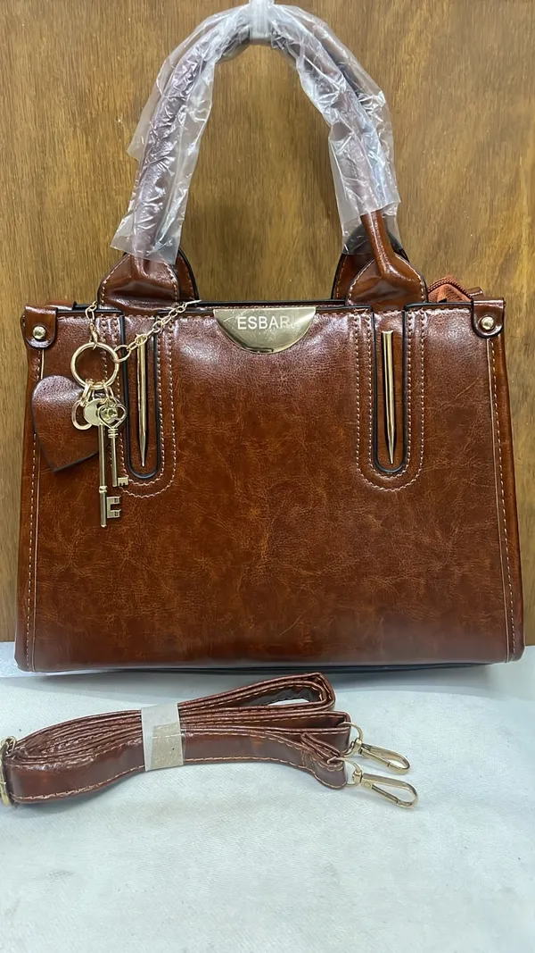 Brown_Pu_Leather_Structured_Handbag_For_Women
