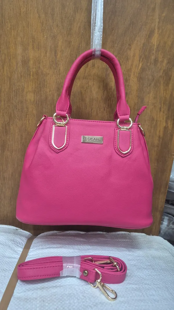 Pink_Pu_Leather_Handbag_For_Women