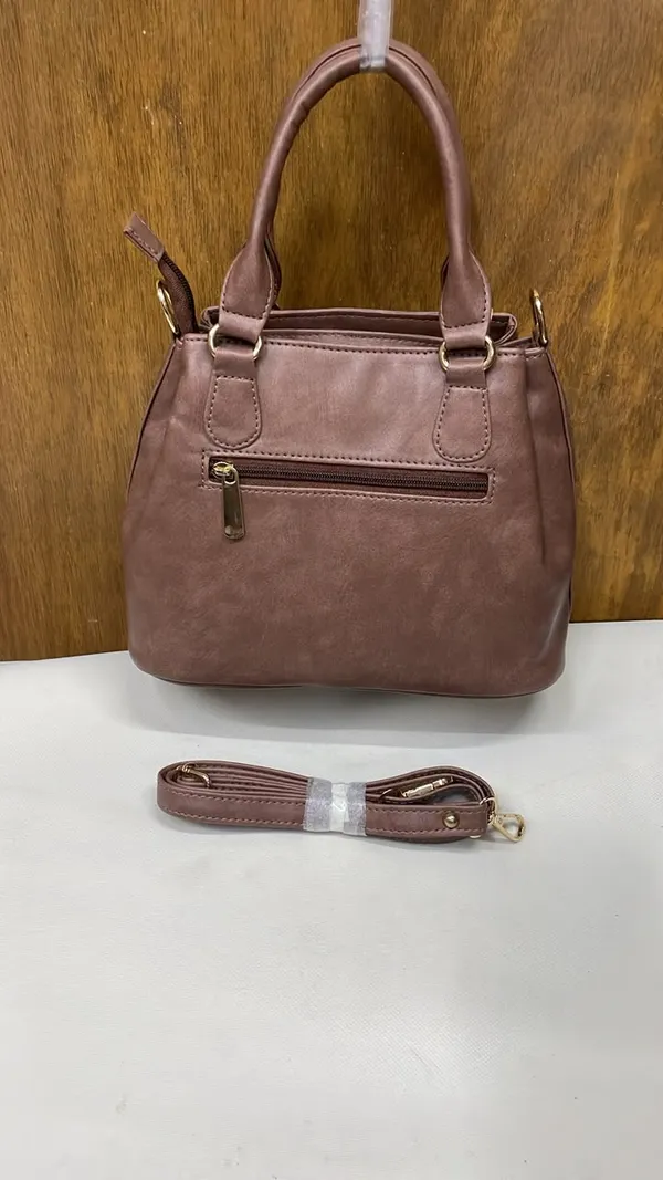 Brown_Pu_Leather_Handheld_Shoulder_Bag_For_Women