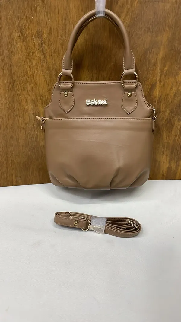 Taupe_Pu_Leather_Tote_Bag_For_Women
