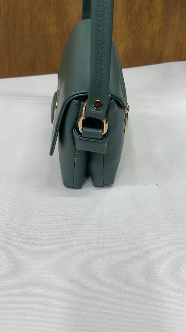 Green_Pu_Leather_Crossbody_Bag_For_Women