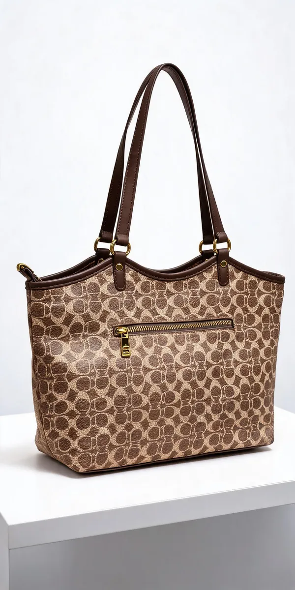 Brown_Pu_Leather_Textured_Tote_Bag_For_Women