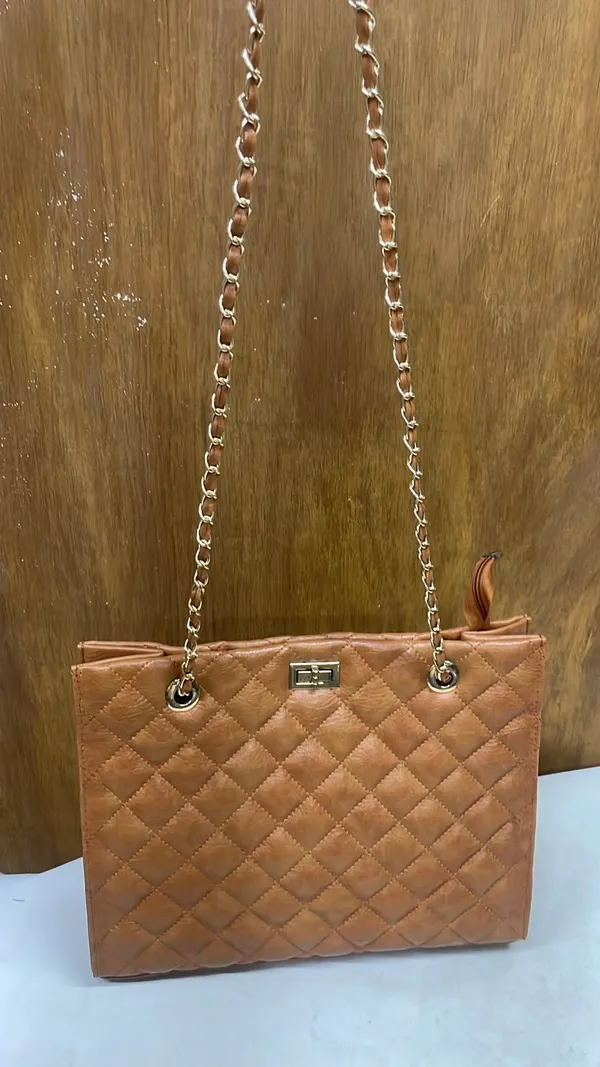 Brown_Quilted_Chain_Handle_Shoulder_Bag_for_Women