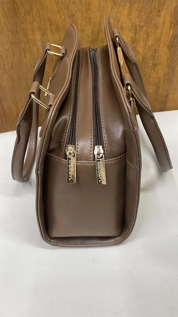 Brown_Pu_Leather_Structured_Handbag_For_Women