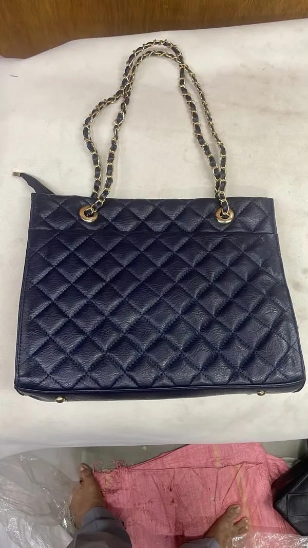 Black_Pu_Leather_Quilted_Shoulder_Bag_For_Women