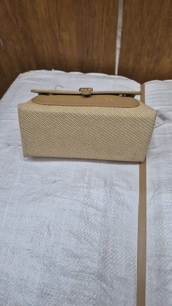 Beige_Pu_Leather_Textured_Crossbody_Bag_For_Women