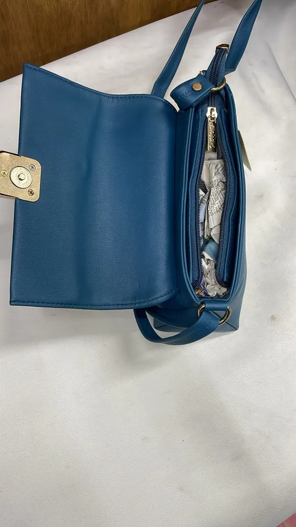 Blue_Pu_Leather_Structured_Crossbody_Bag_For_Women