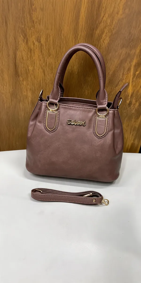 Brown_Pu_Leather_Handheld_Shoulder_Bag_For_Women