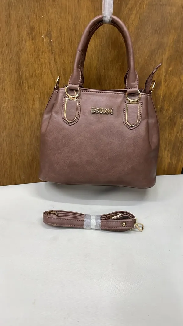 Brown_Pu_Leather_Handheld_Shoulder_Bag_For_Women